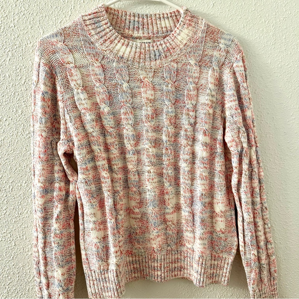 J Crew Cable Knit Sweater
